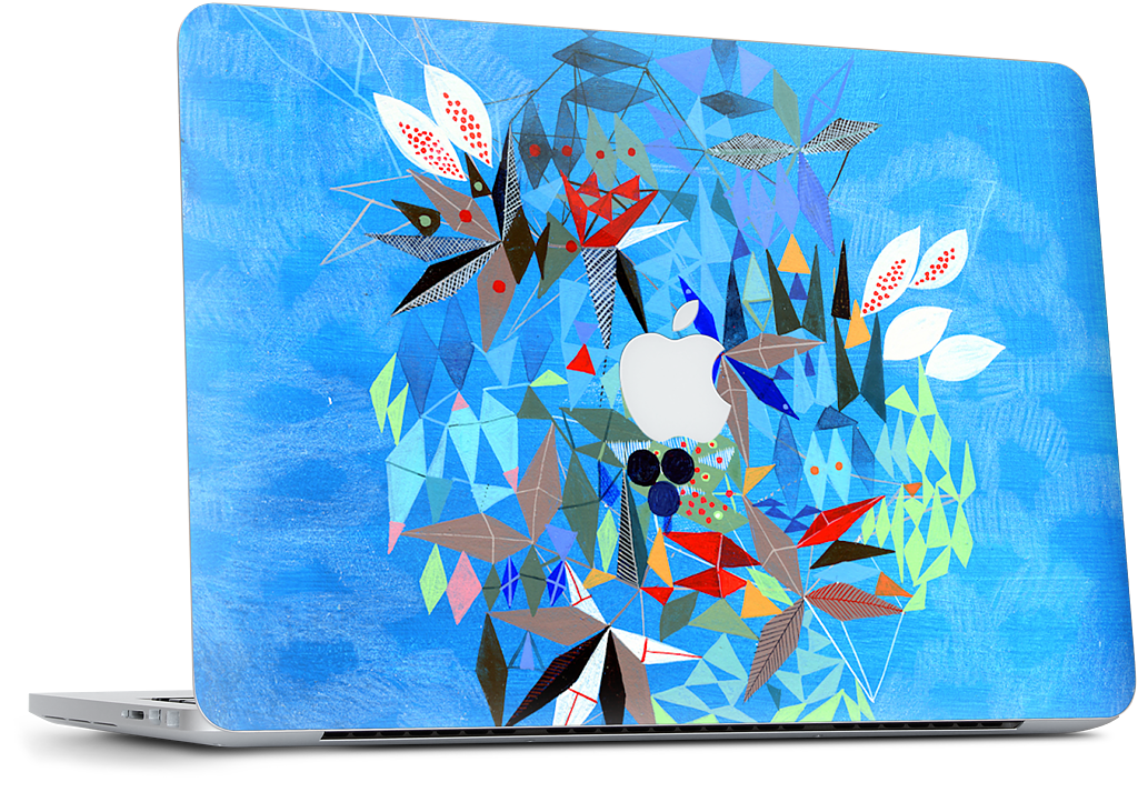 Triangle Cloud MacBook Skin