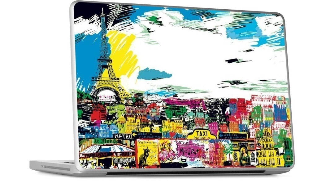 Paris Skyline MacBook Skin