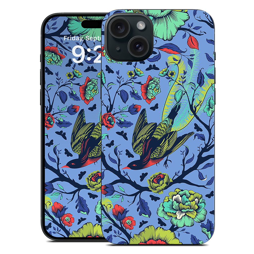 Tail Feathers Lupine iPhone Skin