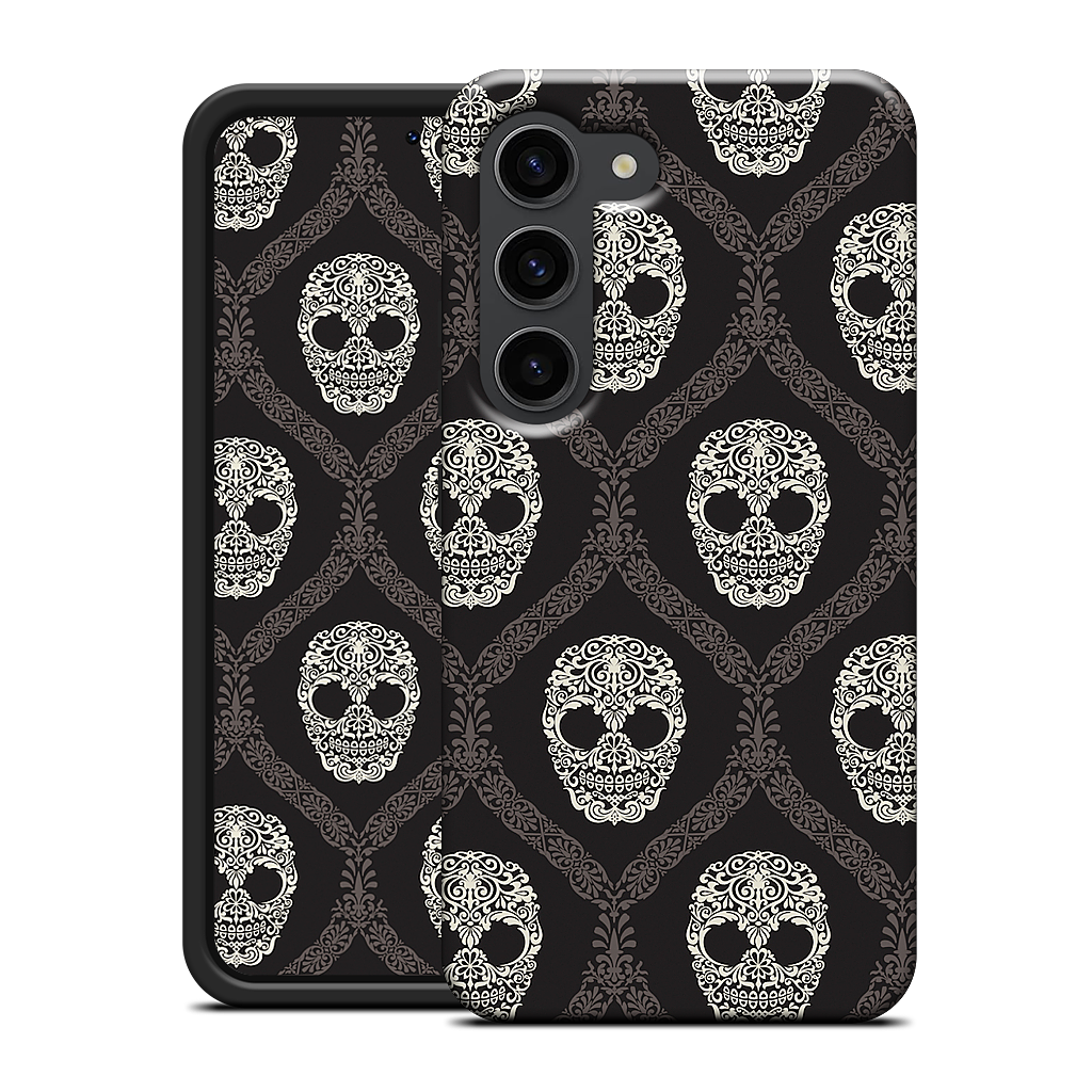 Skull Damask Samsung Case