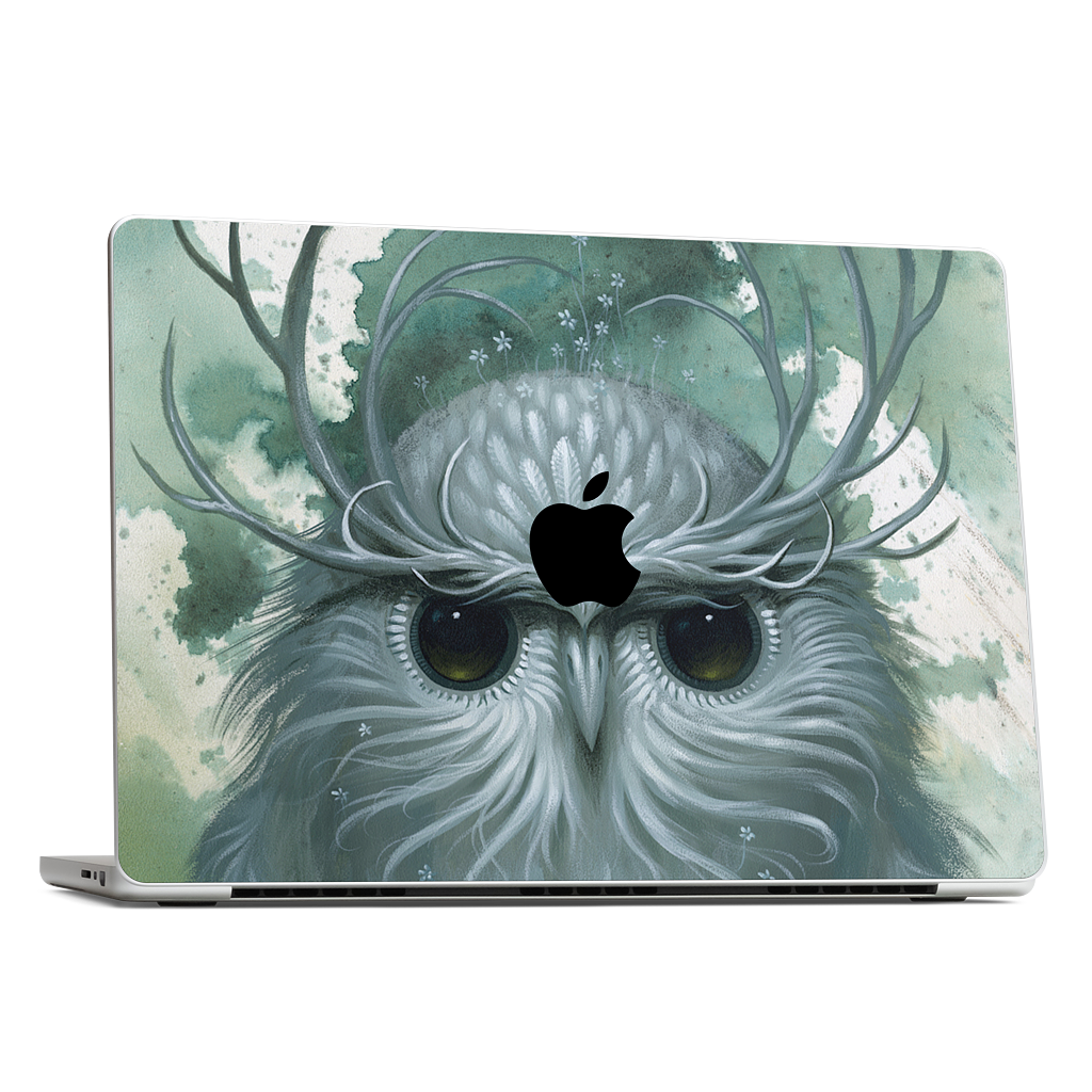 Snow Owl MacBook Skin