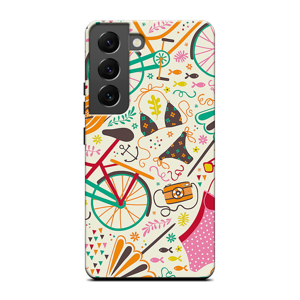 Seaside Cycle Samsung Case