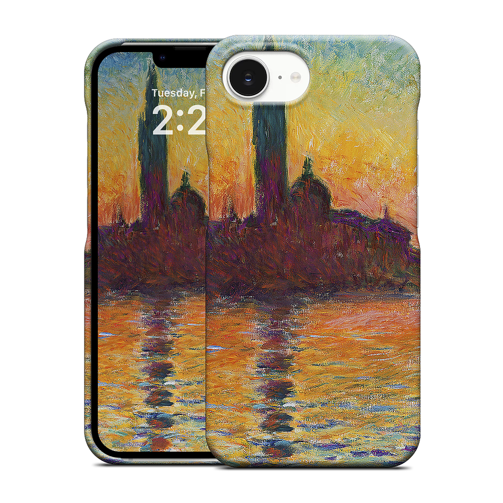 Sunset in Venice iPhone Case