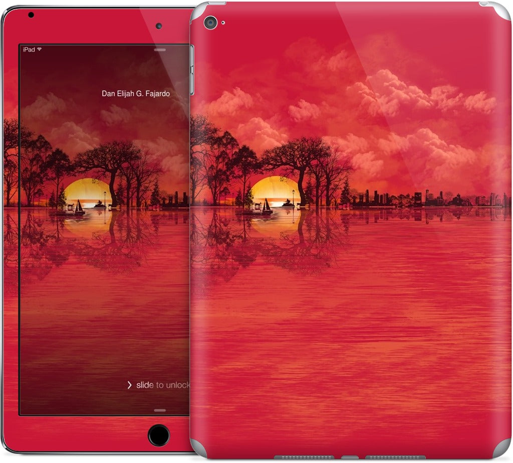 Musical Sunset iPad Skin
