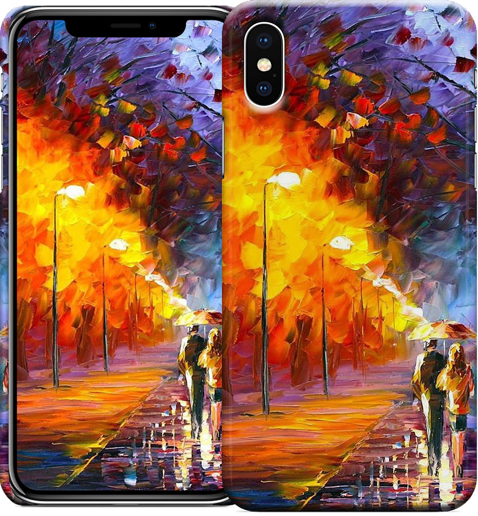 ALLEY BY THE LAKE by Leonid Afremov iPhone Case