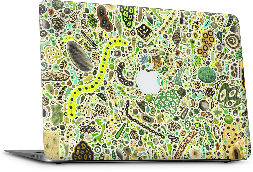 Microbes MacBook Skin