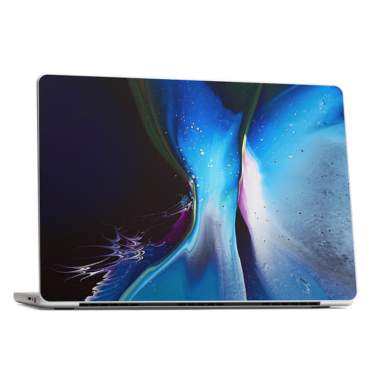 Blue Shift MacBook Skin