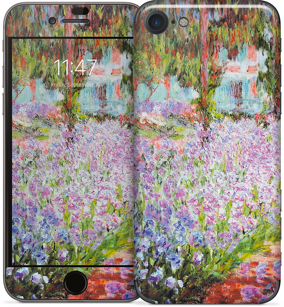 Artist's Garden at Giverny iPhone Skin