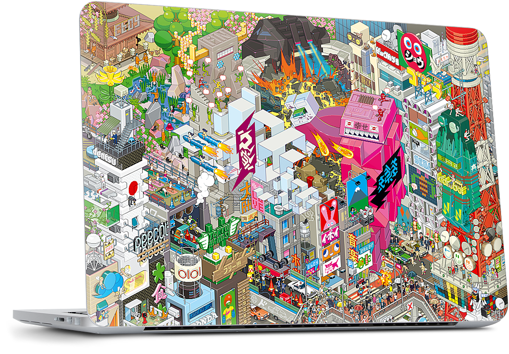 Tokyo MacBook Skin