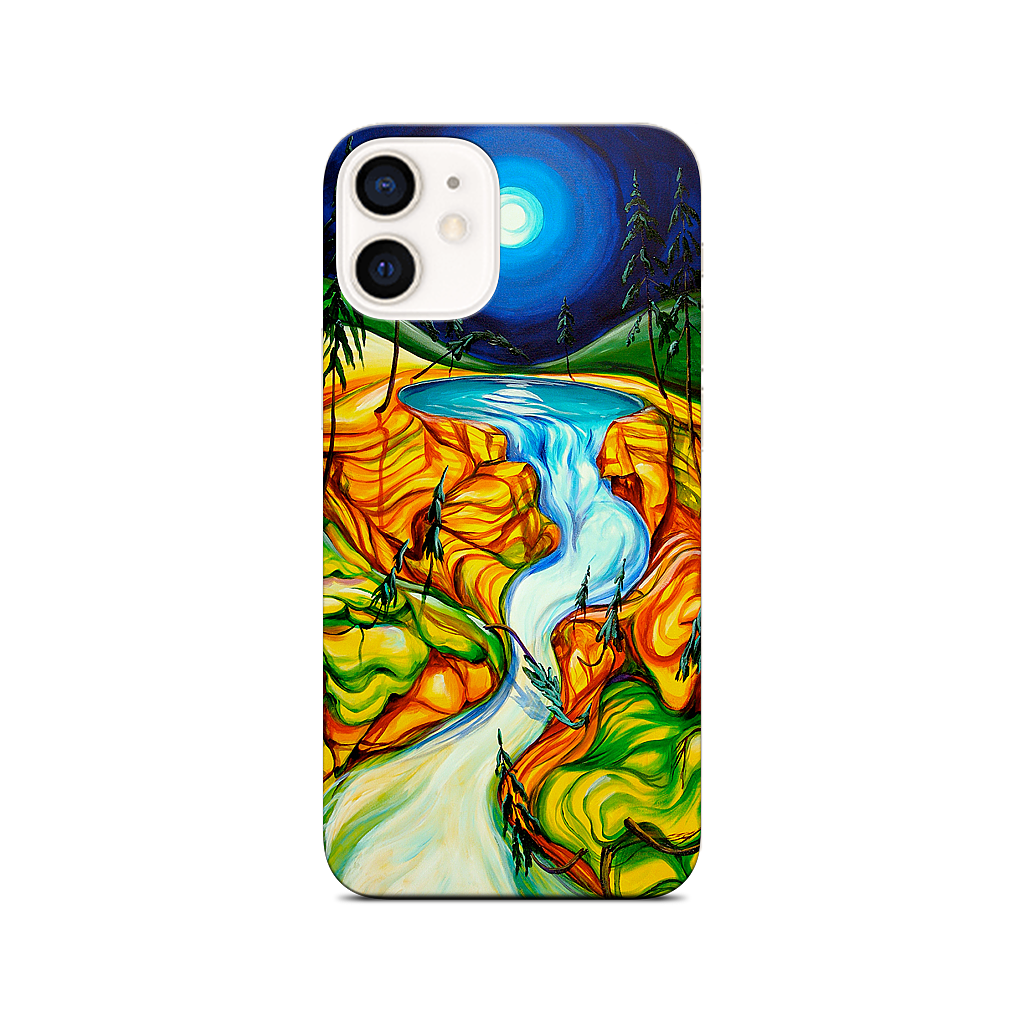Cup Of Life Athabasca Falls Jasper iPhone Skin