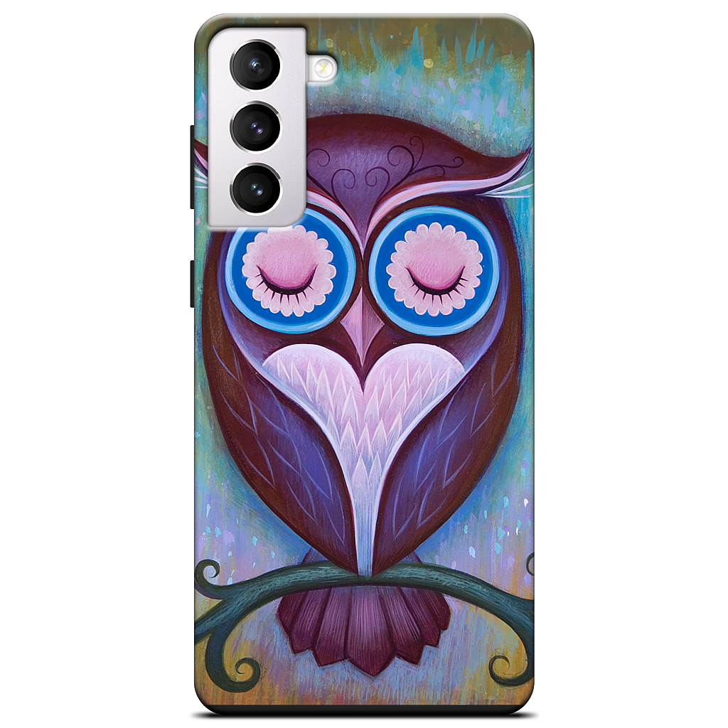Sleepy Owl Samsung Case