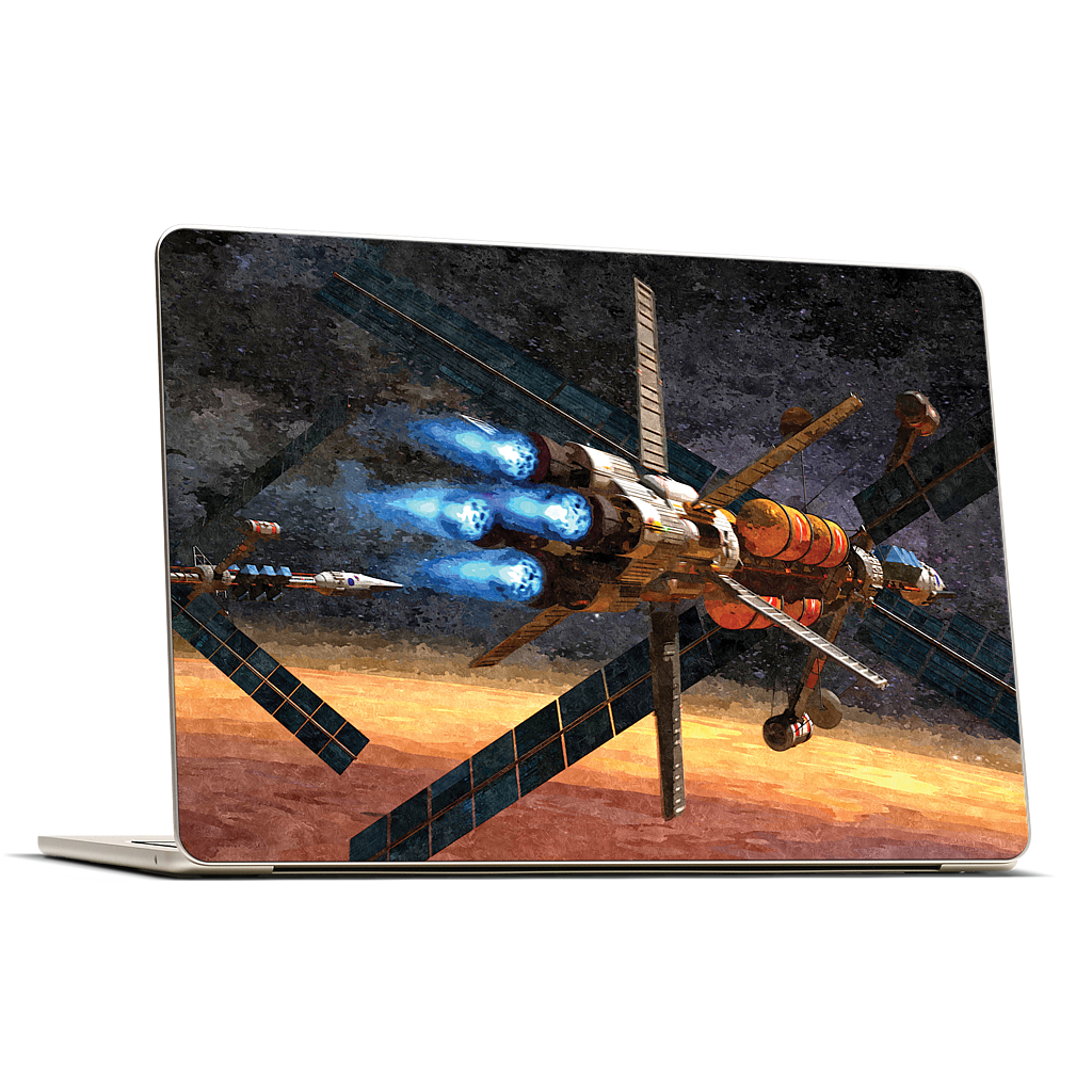 Mars Orbit MacBook Skin