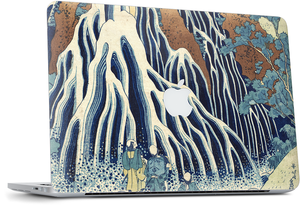 The Kirifuri Waterfall at Mt. Kurokami MacBook Skin