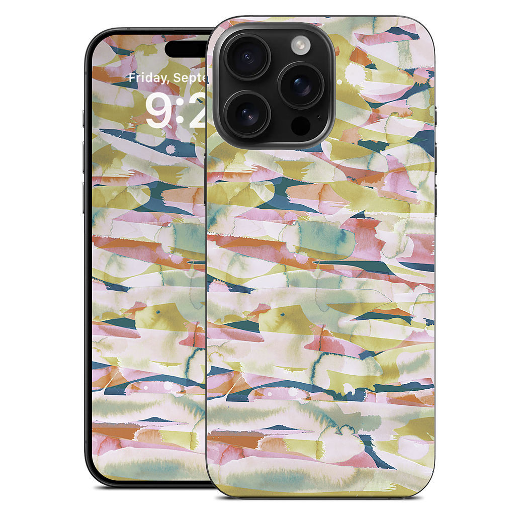 Watercolor Pastiche iPhone Skin