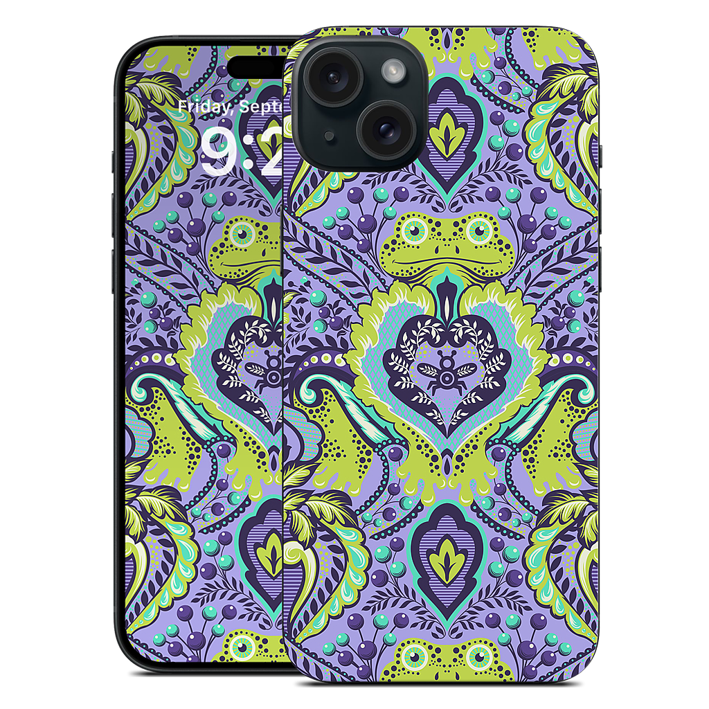 Frog Prince Orchid iPhone Skin