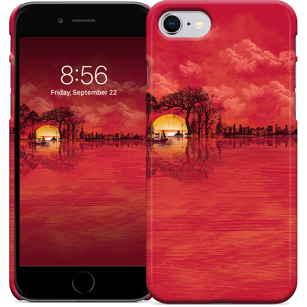 Musical Sunset iPhone Case