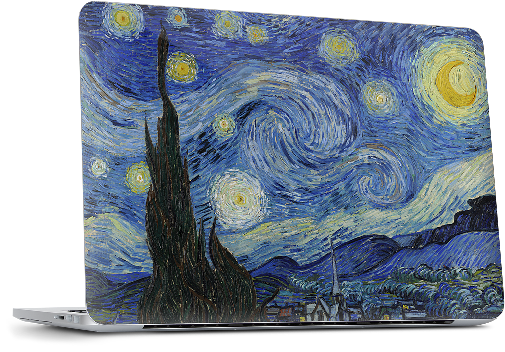 Starry Night MacBook Skin