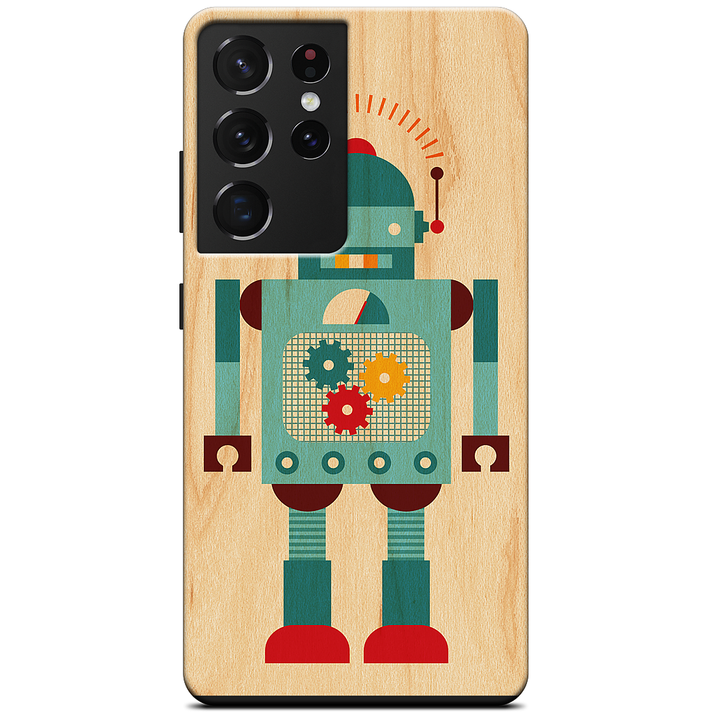Blue Robot Samsung Case