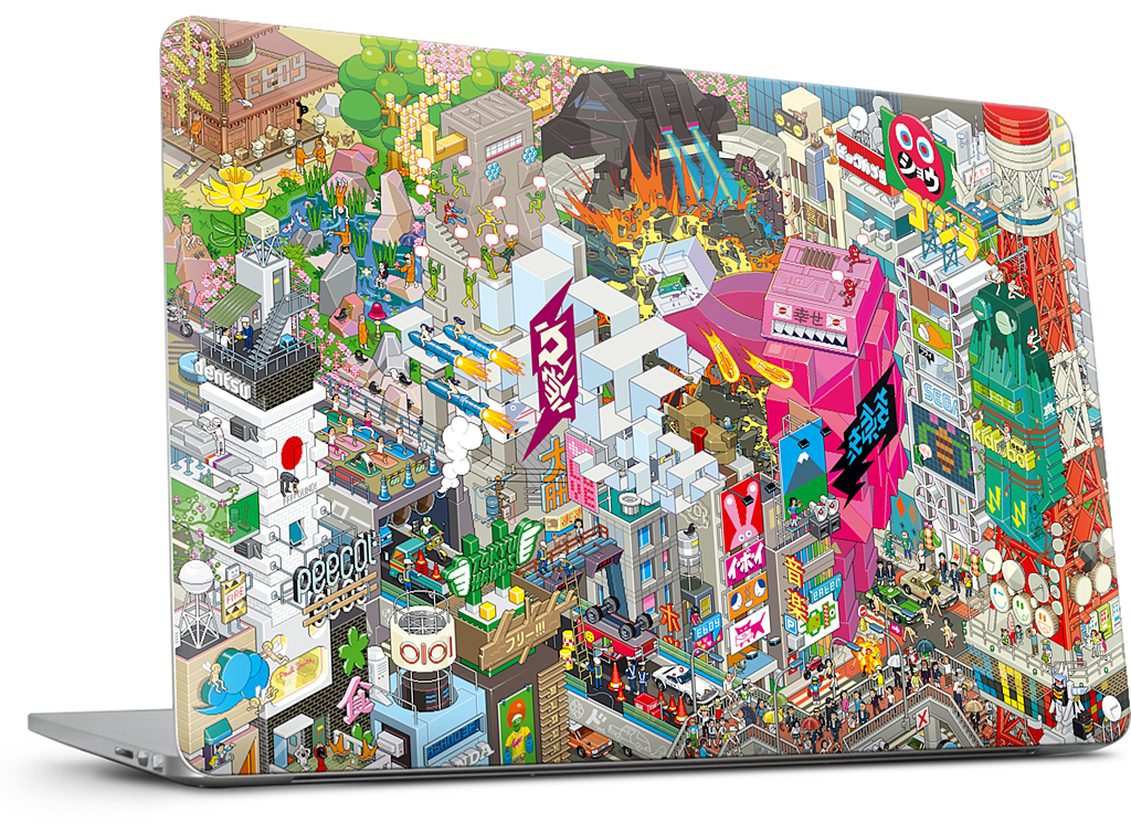 Tokyo MacBook Skin