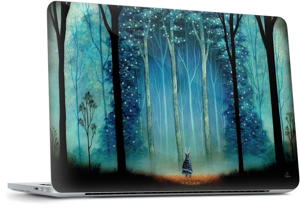 Cathedral of the Forest Deep MacBook Skin