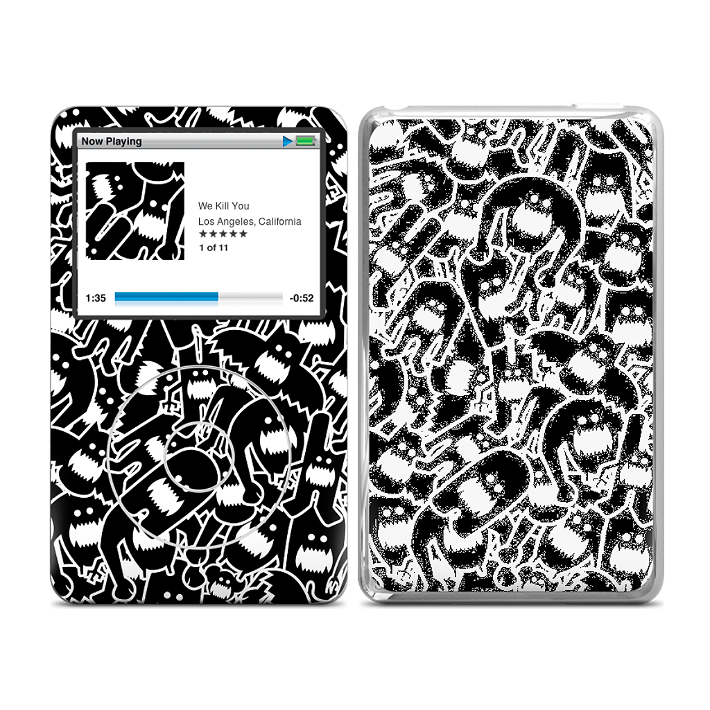 Monster Collage 2 iPod Skin