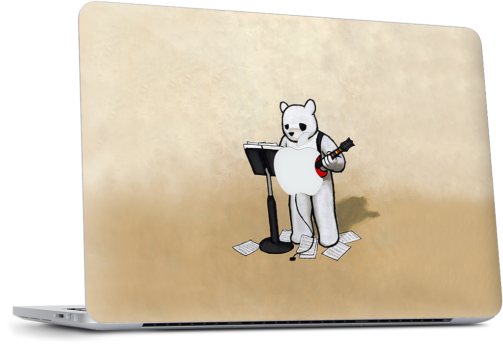 Guitar Gero MacBook Skin