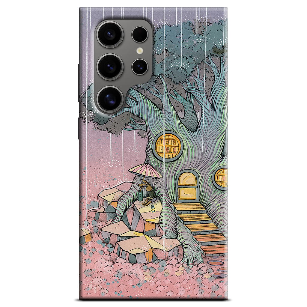 Rainy Day In The Library Samsung Case