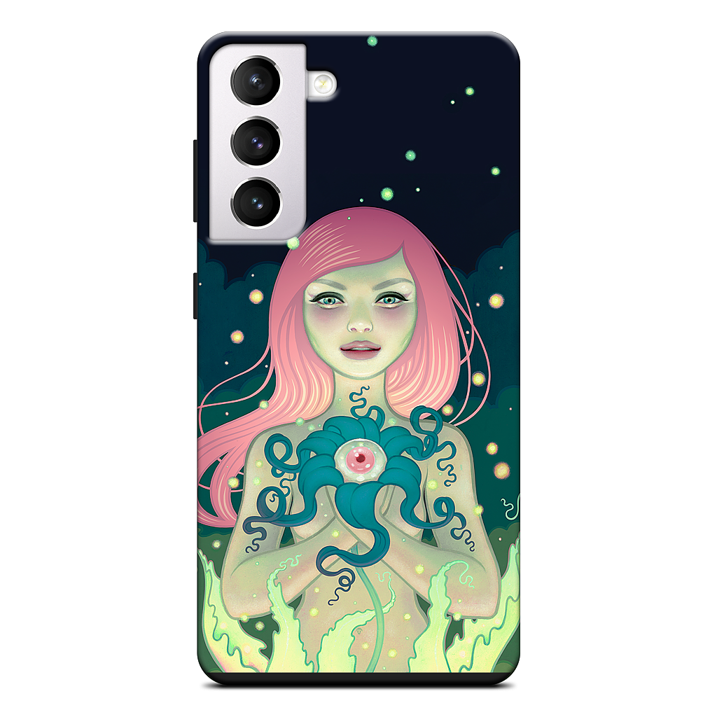 Midnight Bloom Samsung Case