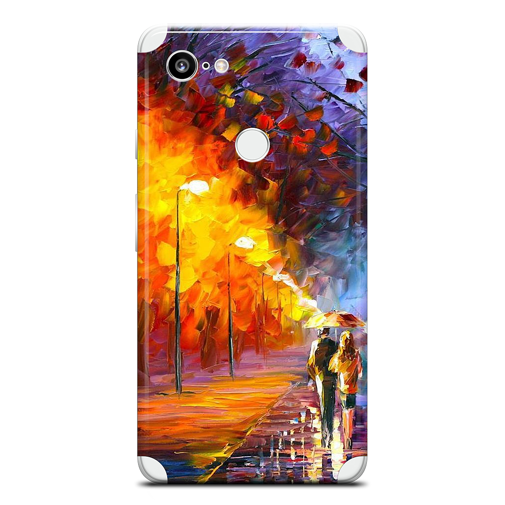 ALLEY BY THE LAKE by Leonid Afremov Google Phone