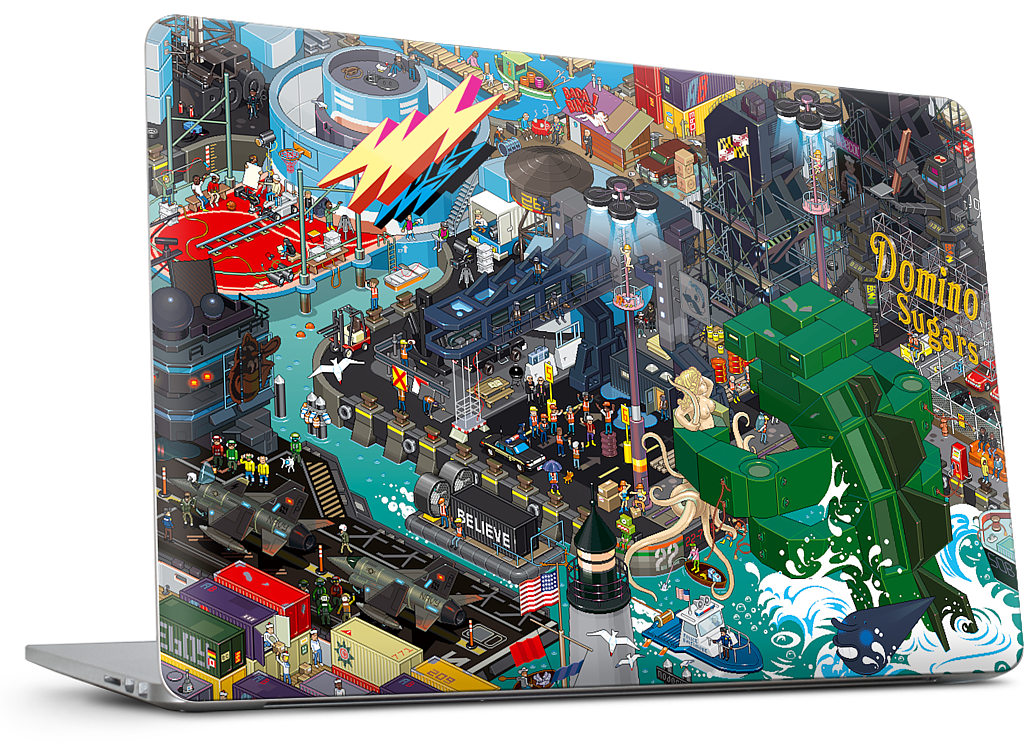 Baltimore Docks MacBook Skin