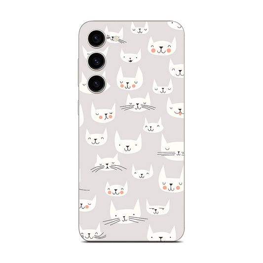 Cat Faces Samsung Skin