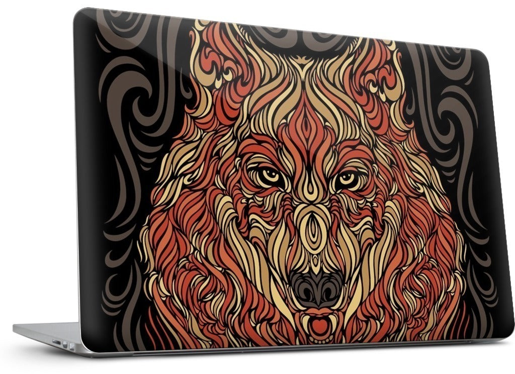 The Lone Wolf MacBook Skin