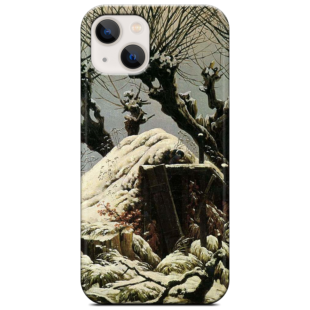 Snowy Cottage iPhone Case