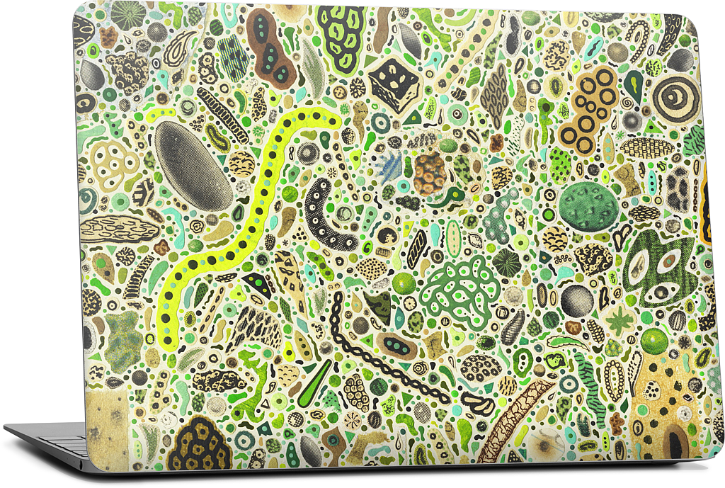 Microbes MacBook Skin