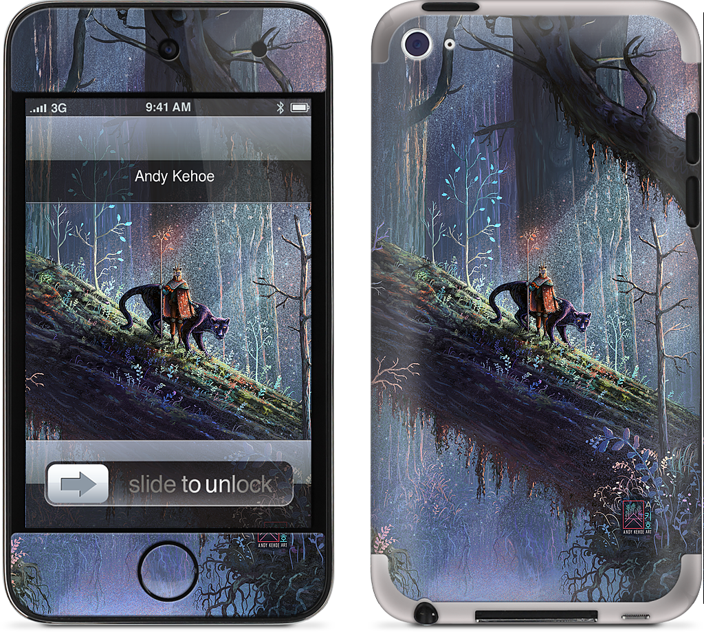 Emerging from the Deepness iPod Skin