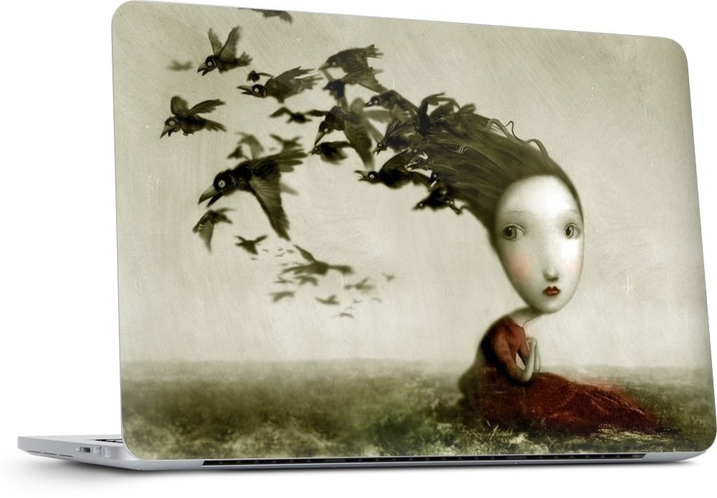 Crows MacBook Skin