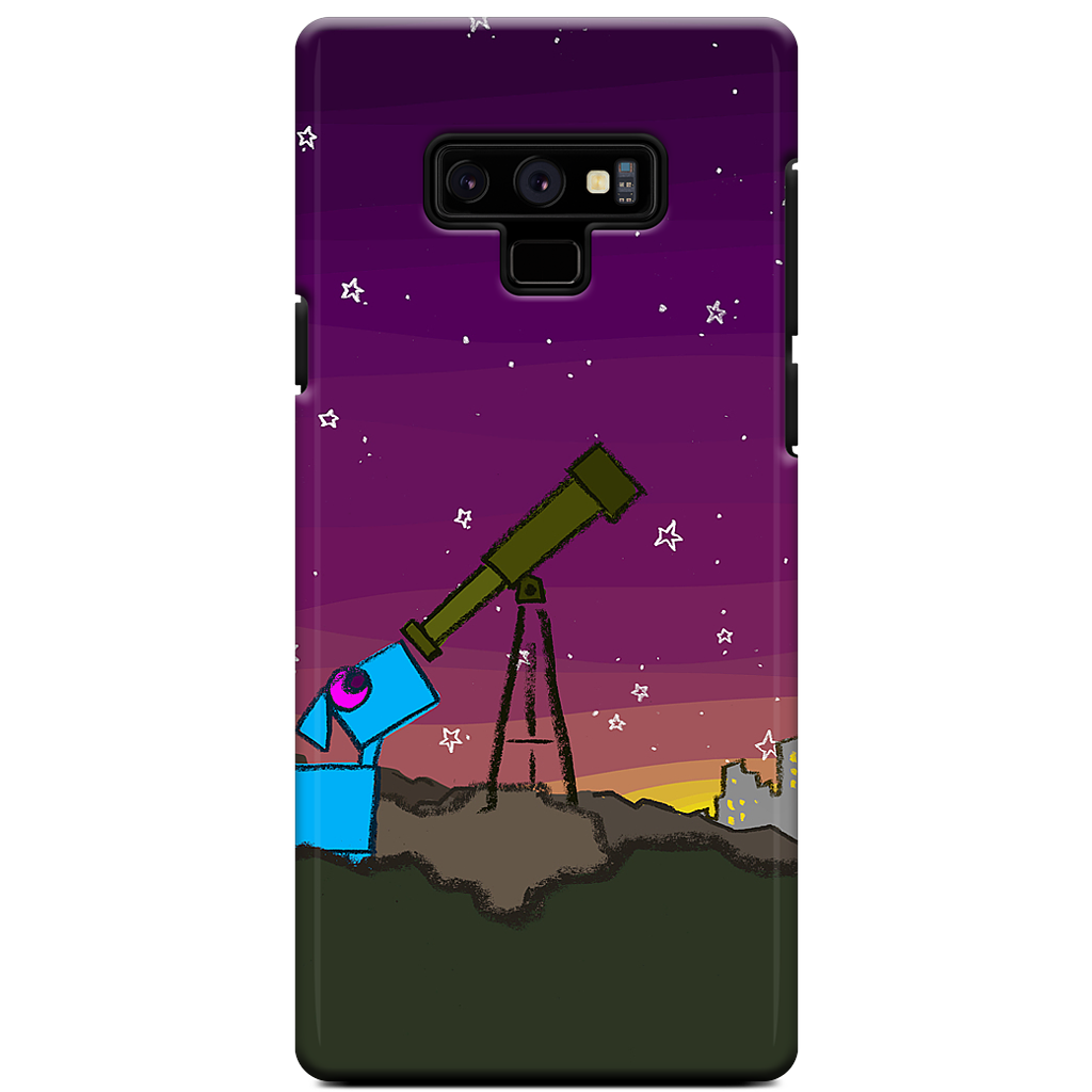 Space Dog Telescope Samsung Case