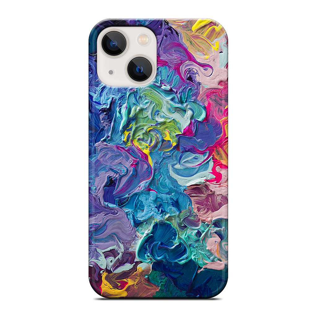 Rainbow Flow Abstract iPhone Case