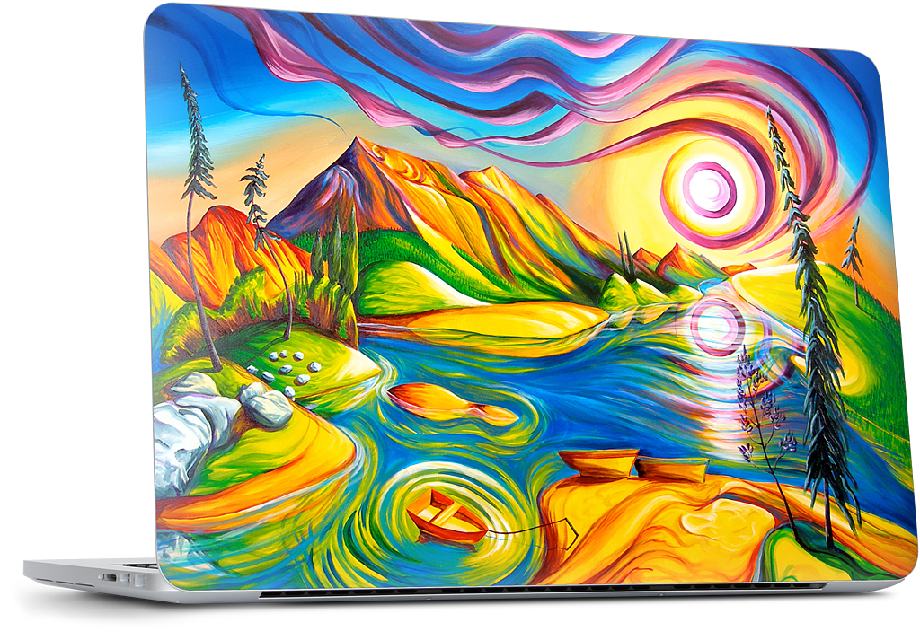 Spirit Of Medicine Lake MacBook Skin