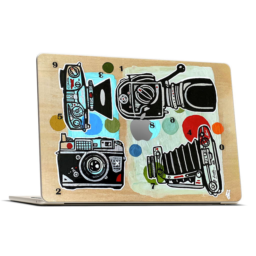 Watch It Happen MacBook Skin