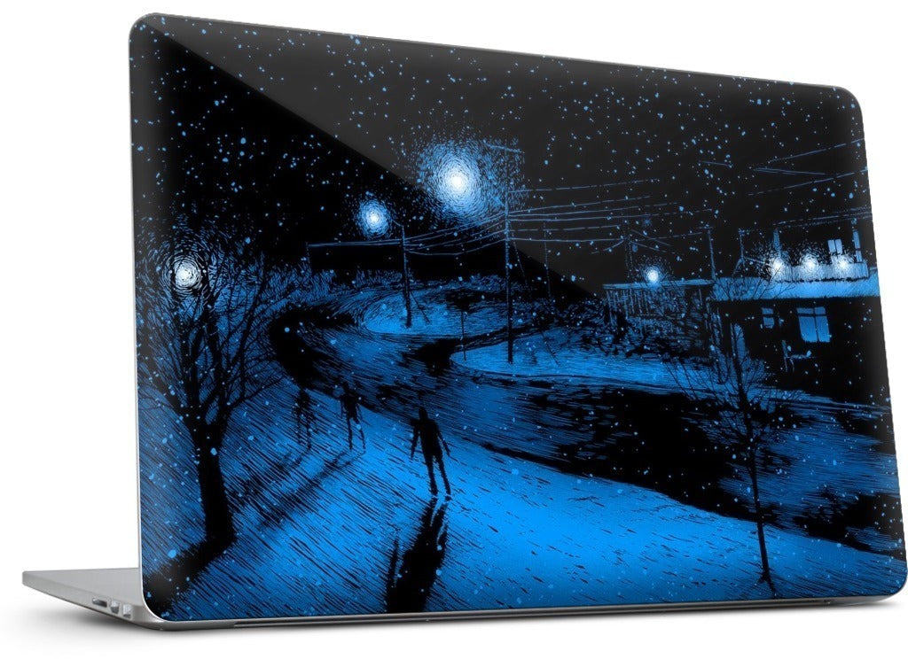 "i am a rabbit out of room" MacBook Skin