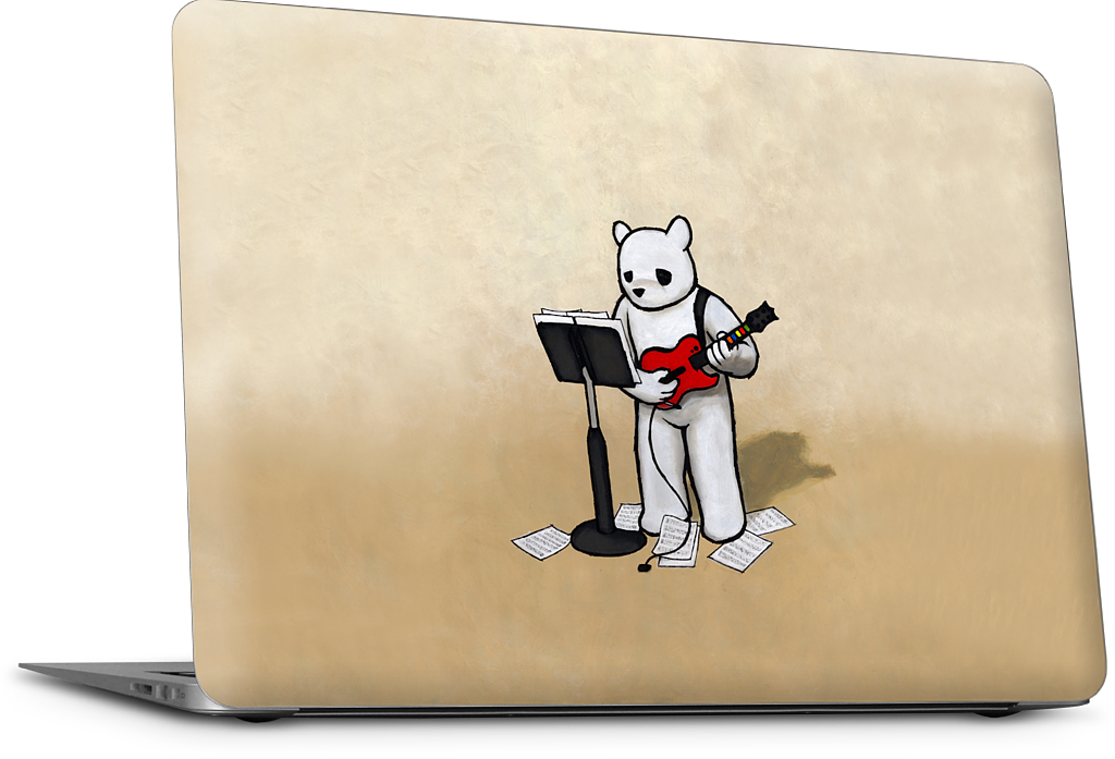 Guitar Gero MacBook Skin