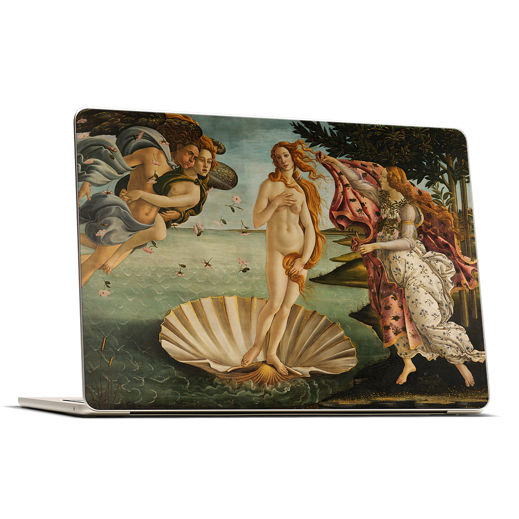 The Birth of Venus MacBook Skin