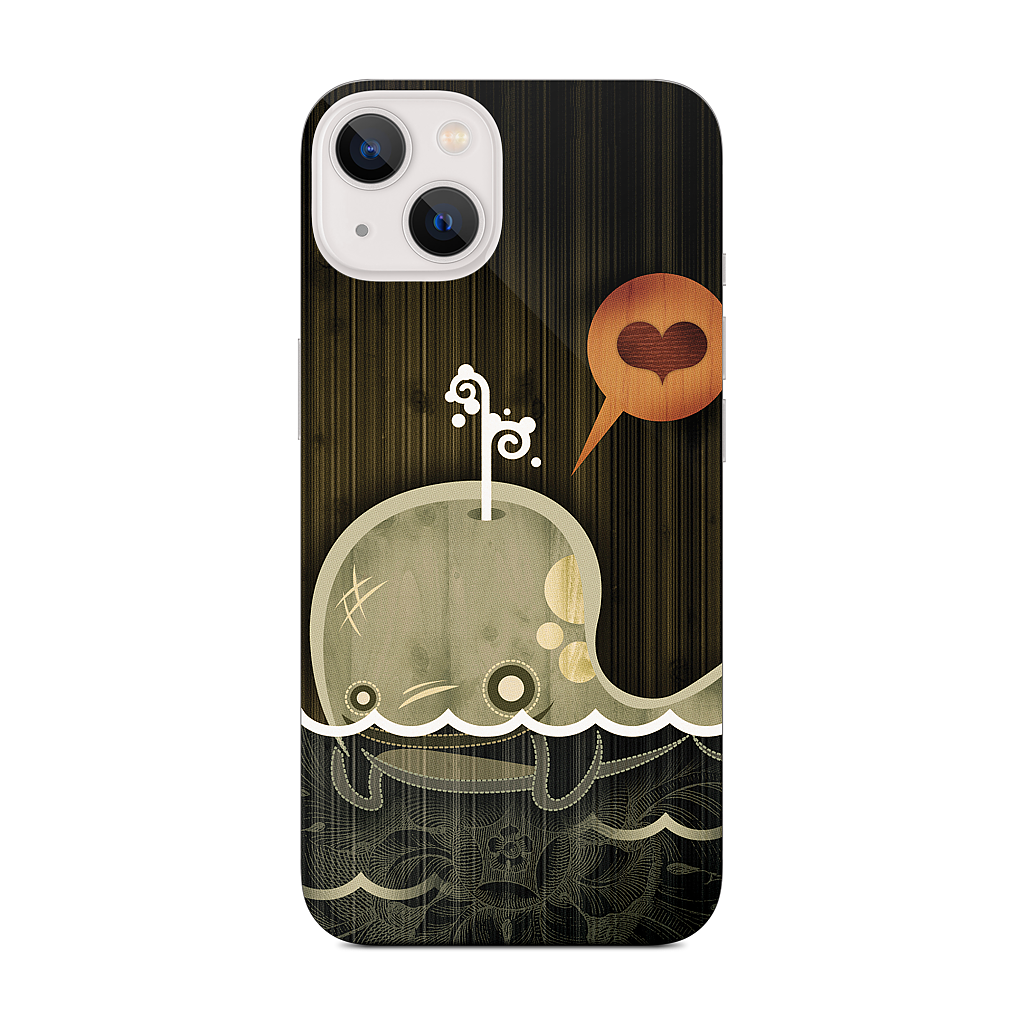 The Enamored Whale iPhone Skin
