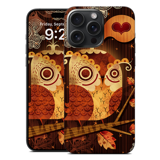 The Enamored Owl iPhone Skin