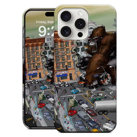 War Of The Monsters iPhone Case