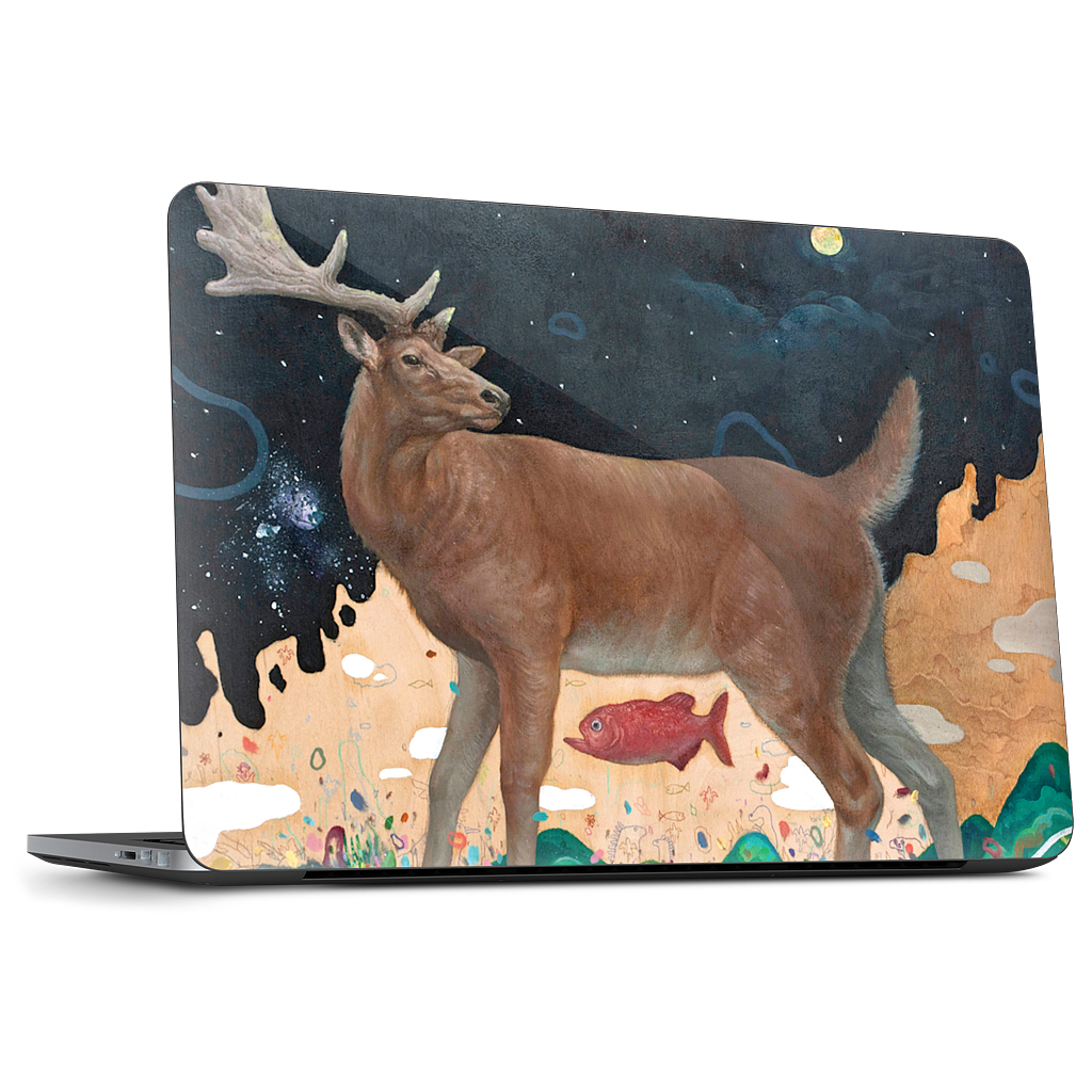 A Relieved Deer Dell Laptop Skin