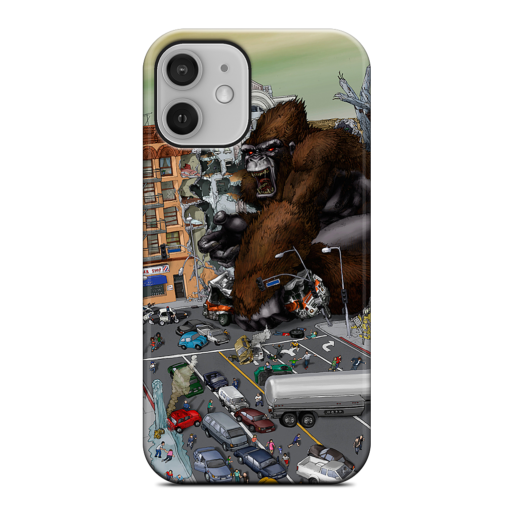 War Of The Monsters iPhone Case
