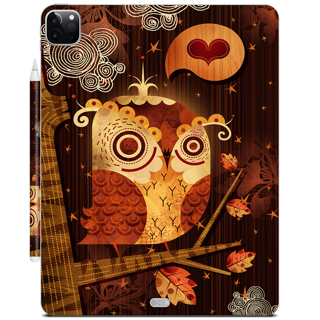 The Enamored Owl iPad Skin