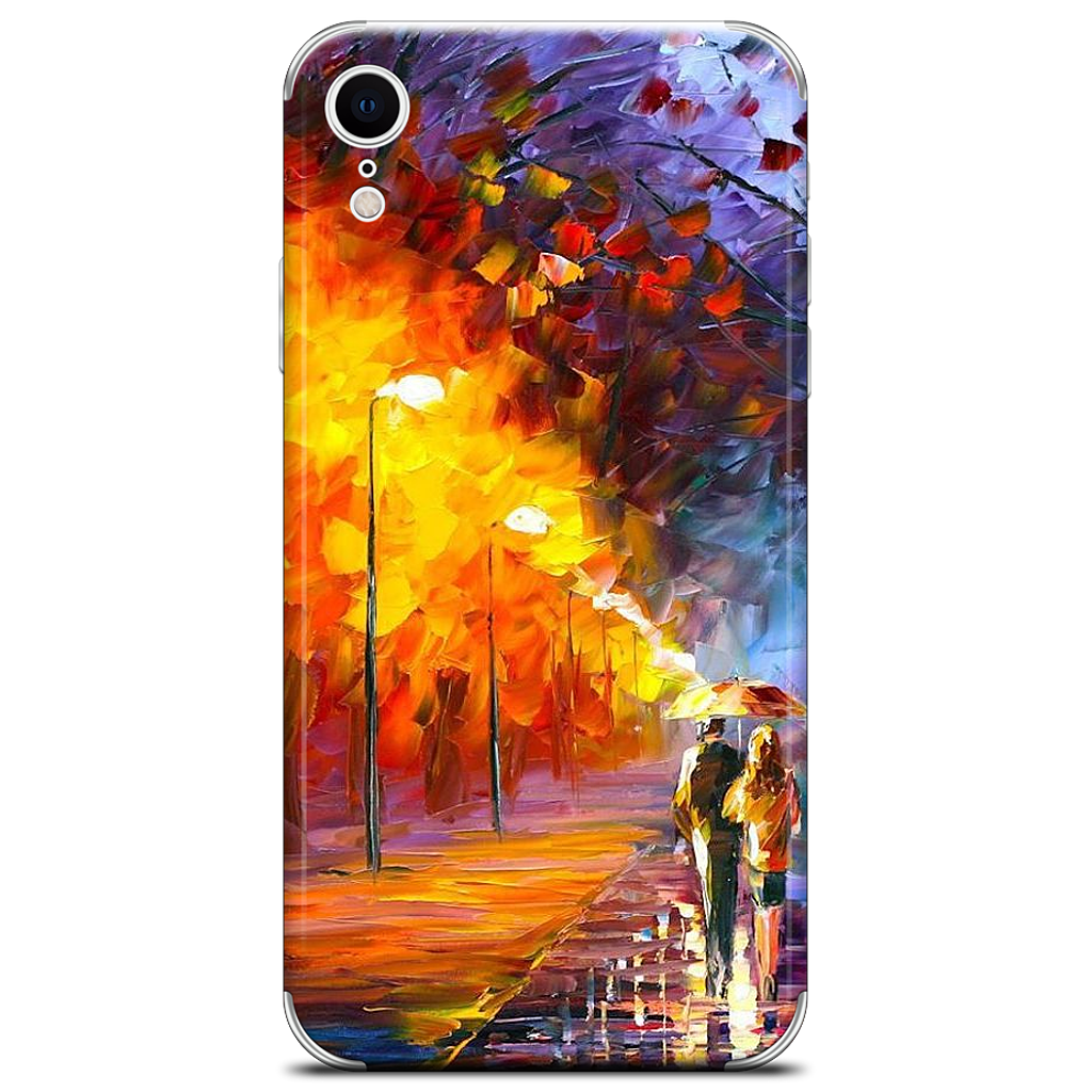 ALLEY BY THE LAKE by Leonid Afremov iPhone Skin